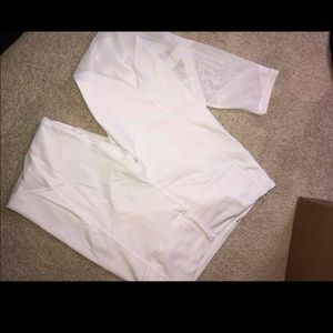 White Victoria’s Secret leggings